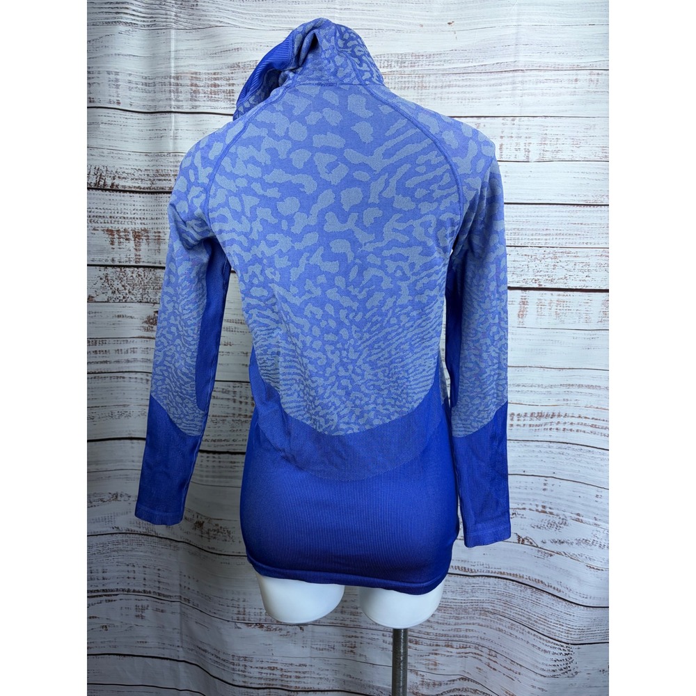 Odlo Performance Evolution Warm Leopard Print Base Layer Hooded Face Mask Sz XL - Picture 8 of 13